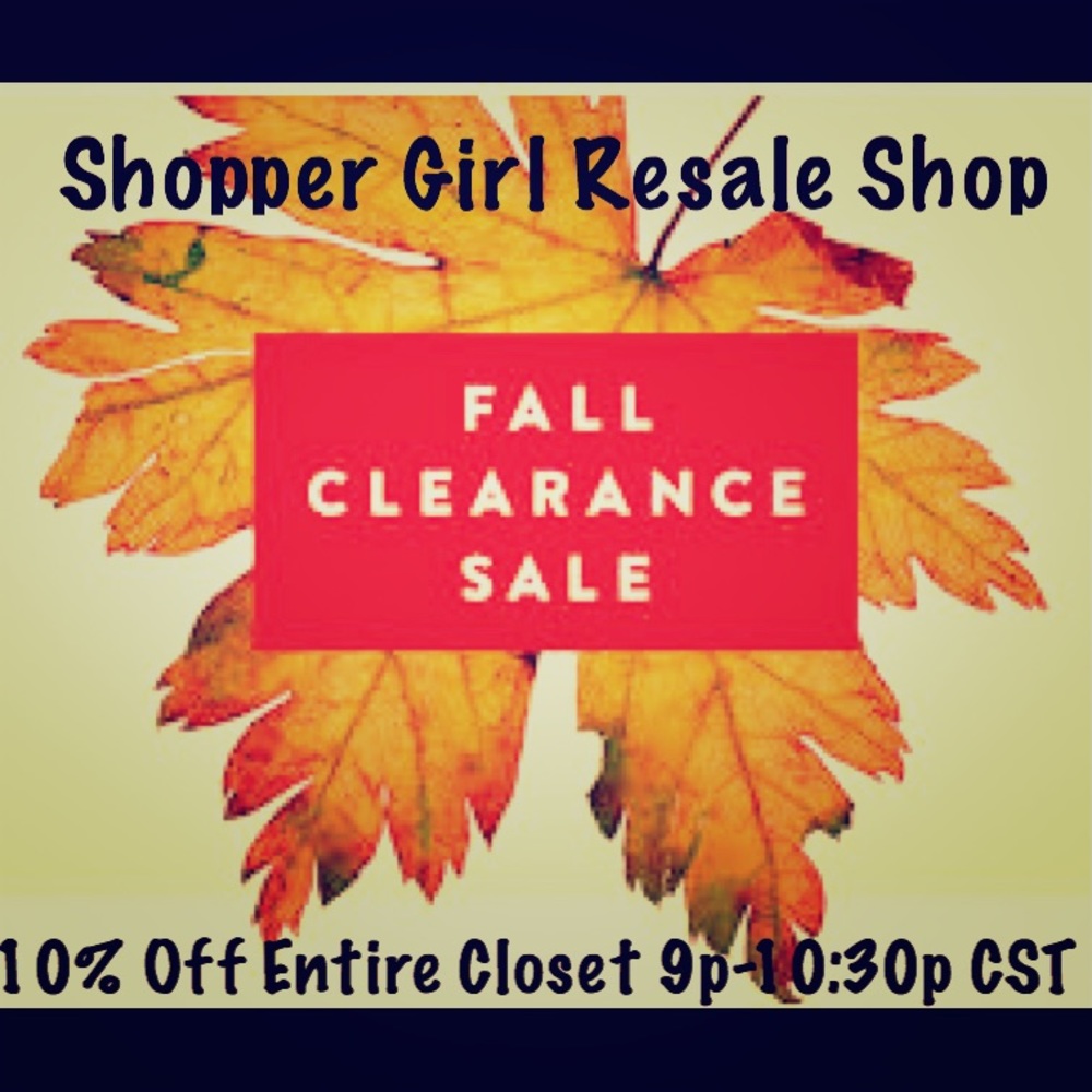 🎉🎉FALL BLOWOUT SALE!!!!!!🎉🎉